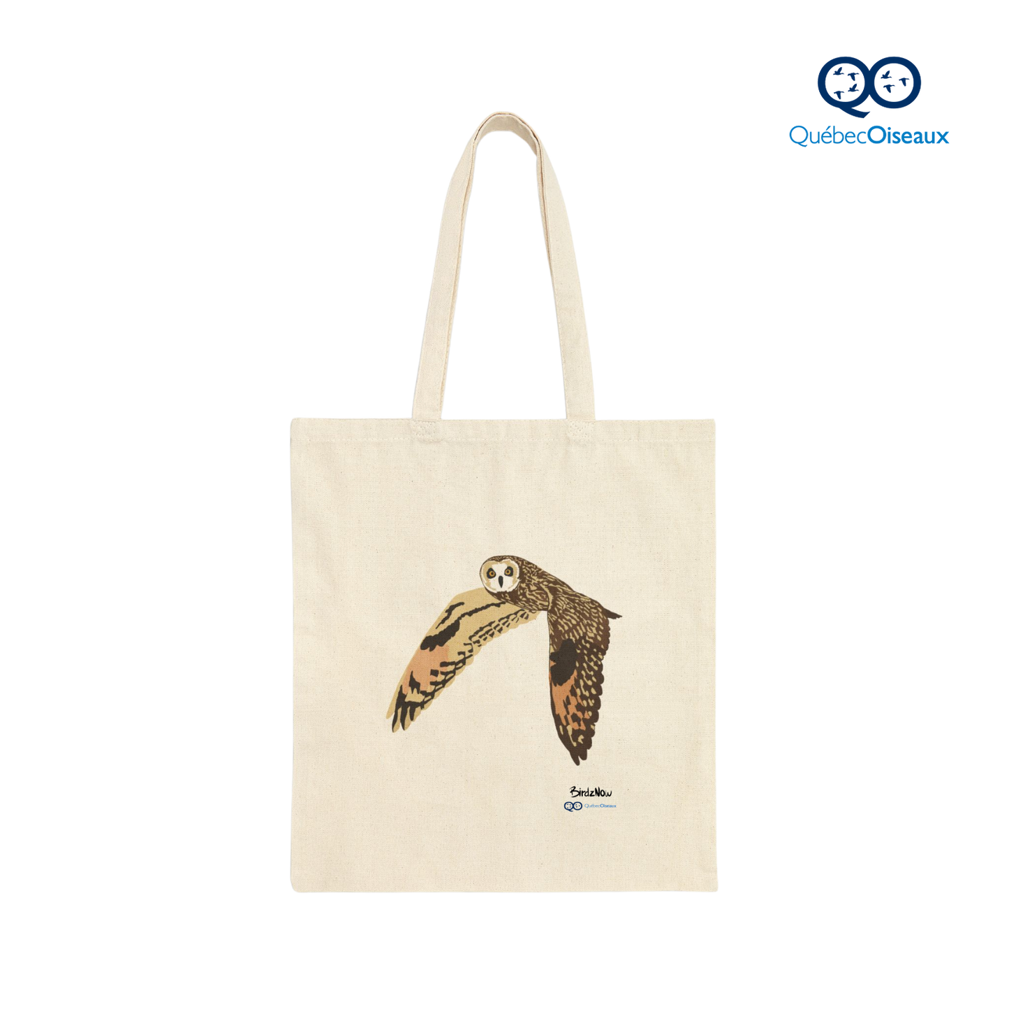 Short-Eared Owl - Canvas 25L Tote