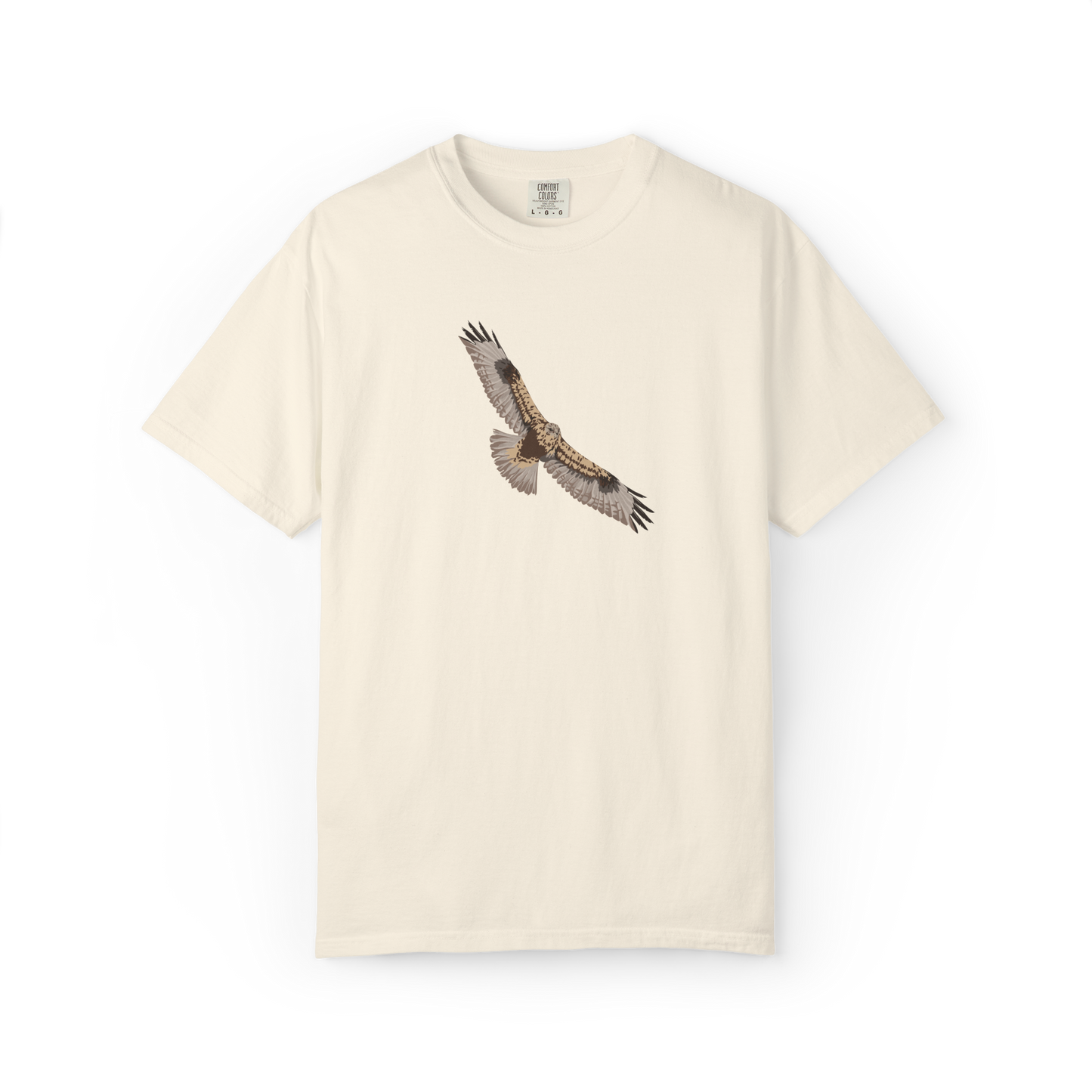 Flying Rough-legged Hawk - T-shirt