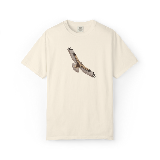 Flying Rough-legged Hawk - T-shirt