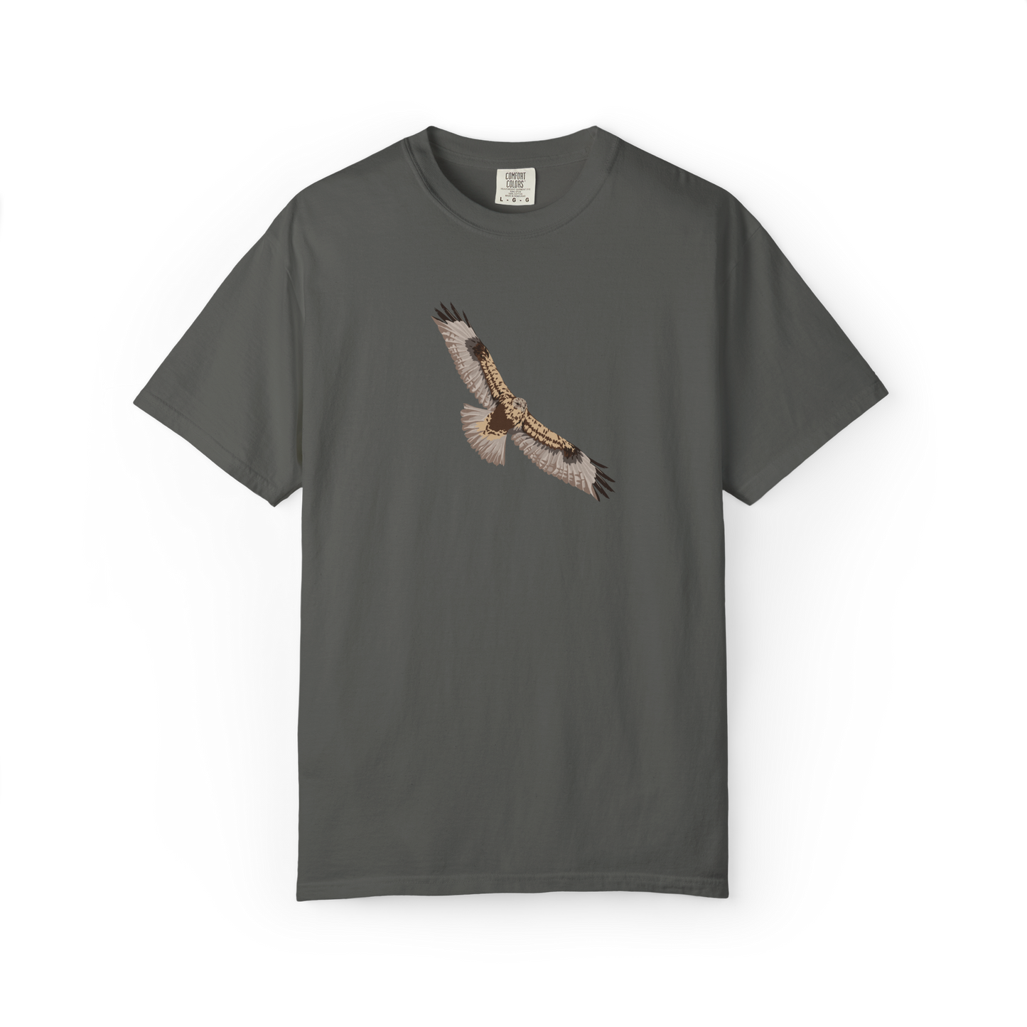 Flying Rough-legged Hawk - T-shirt