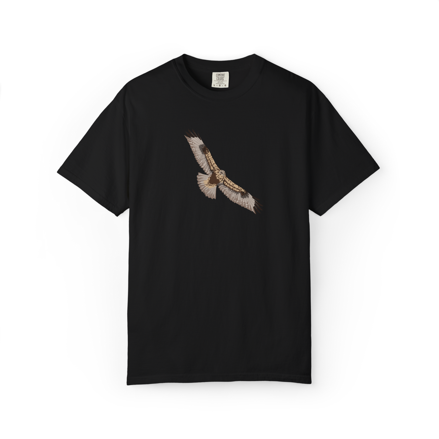 Flying Rough-legged Hawk - T-shirt