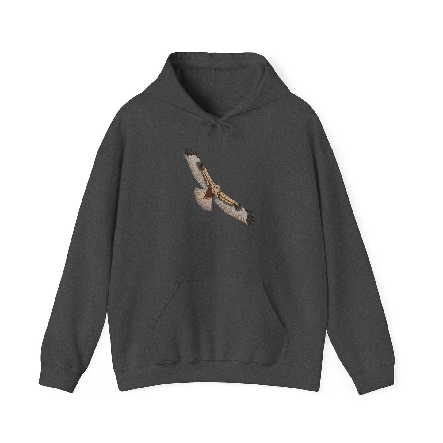 Flying Rough-legged Hawk - Hoodie