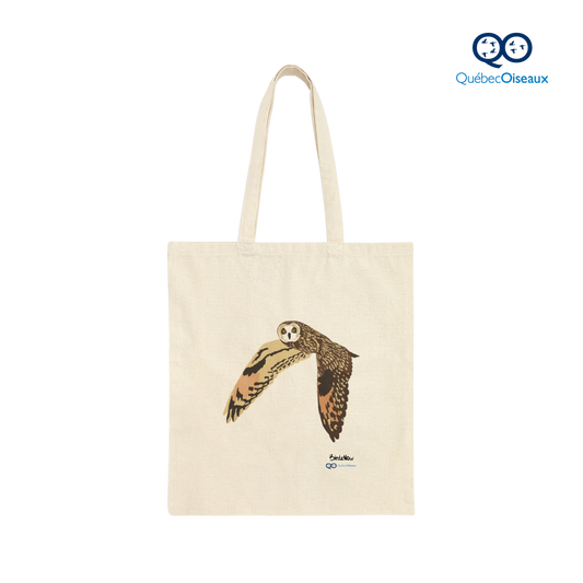 Short-Eared Owl - Canvas 25L Tote