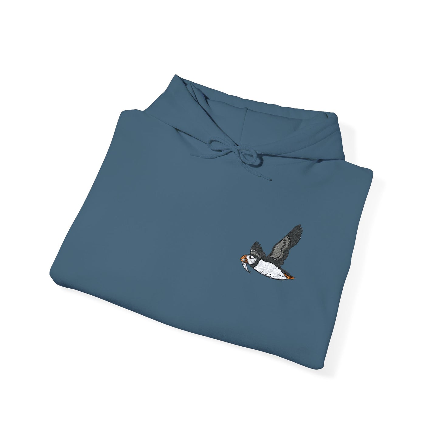 Atlantic Puffin Embroidered - Hoodie