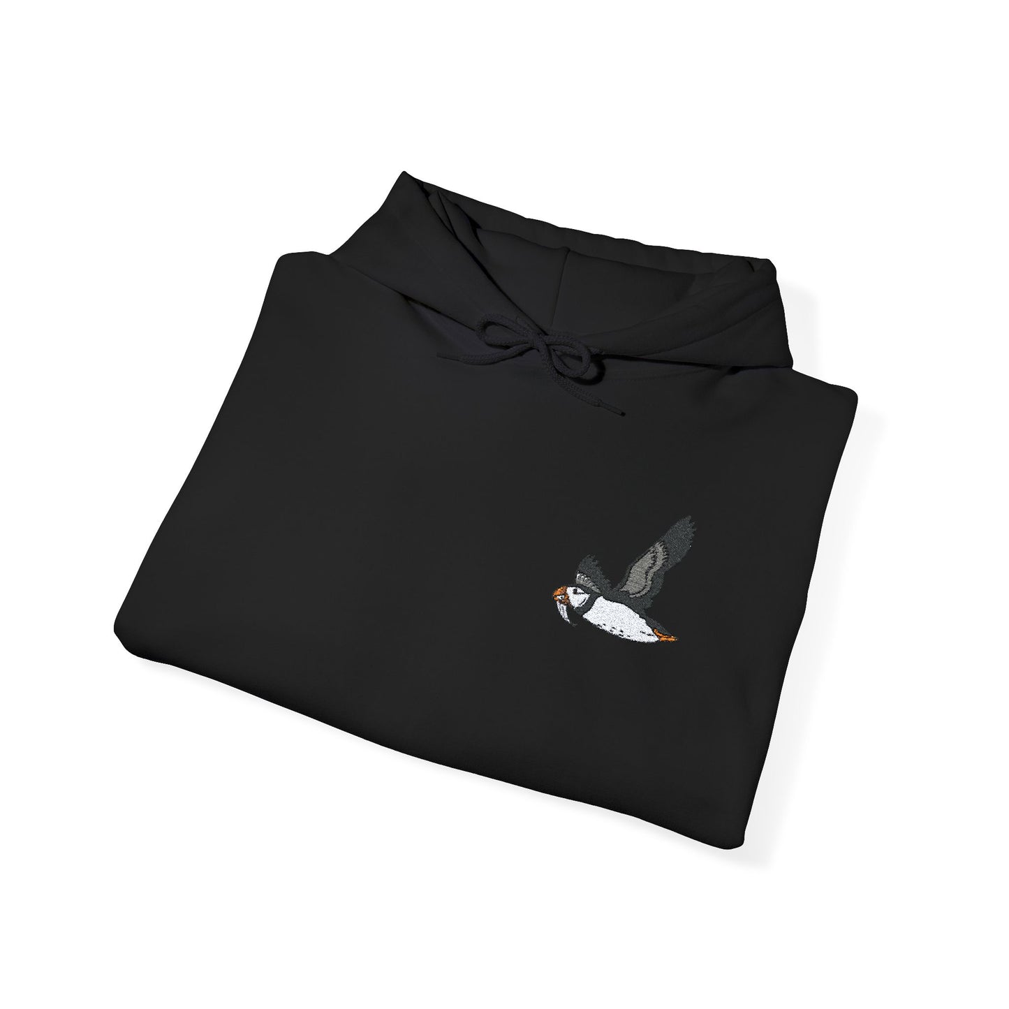 Atlantic Puffin Embroidered - Hoodie