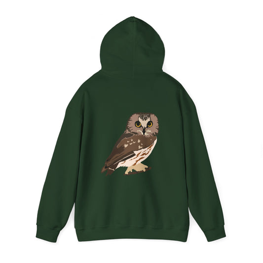 Northen Saw-Wet-Owl - Hoodie