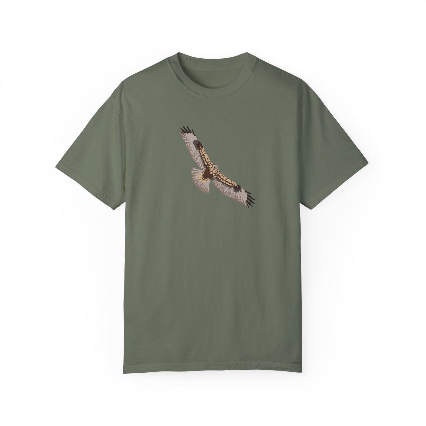 Flying Rough-legged Hawk - T-shirt