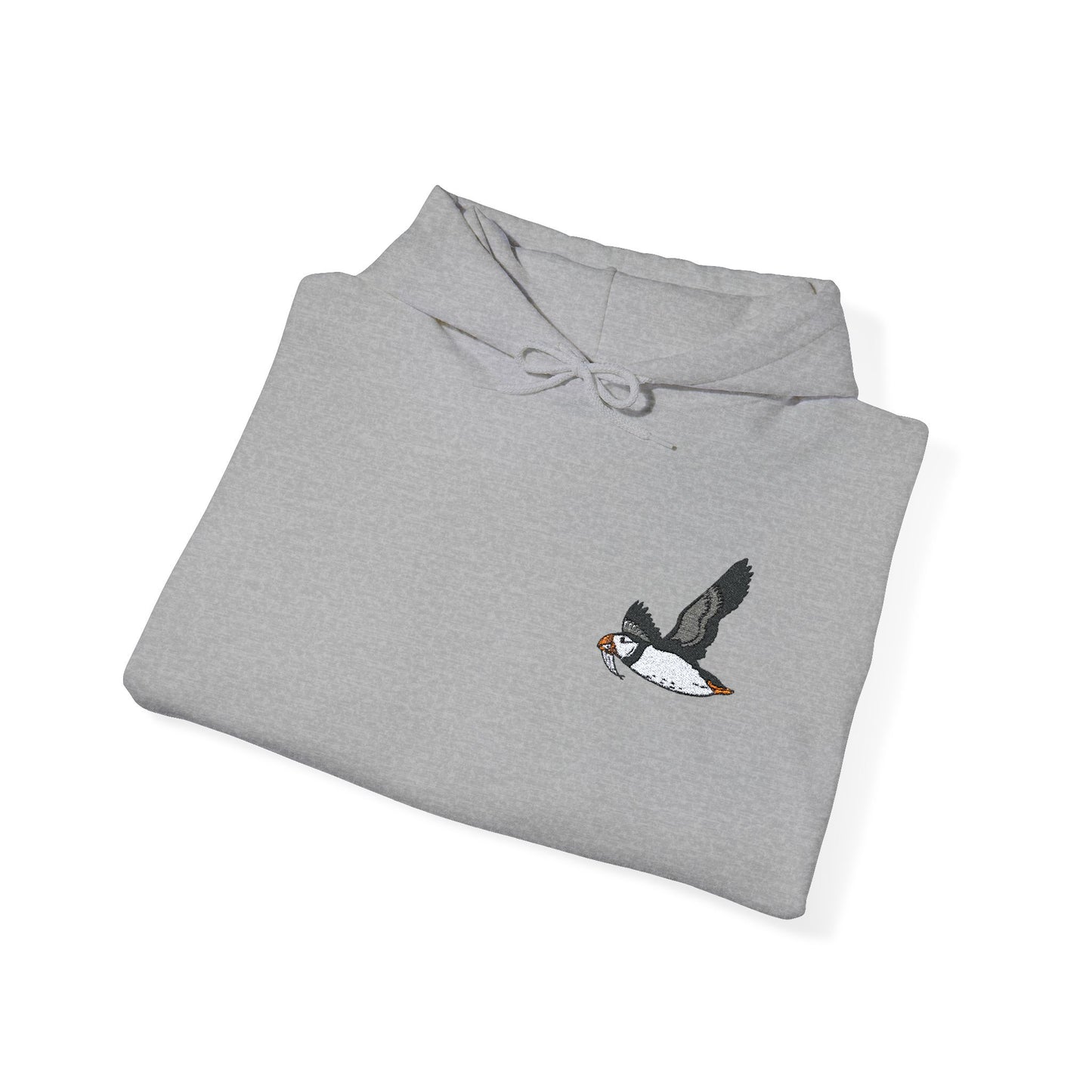 Atlantic Puffin Embroidered - Hoodie