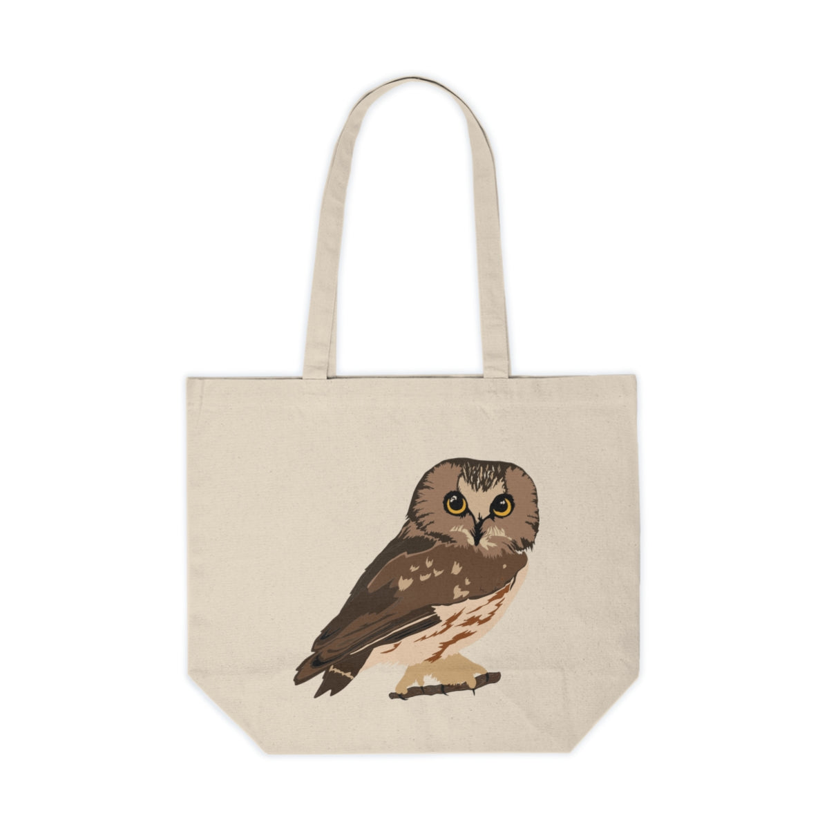 Northen Saw-Wet-Owl - Canvas 25L Tote