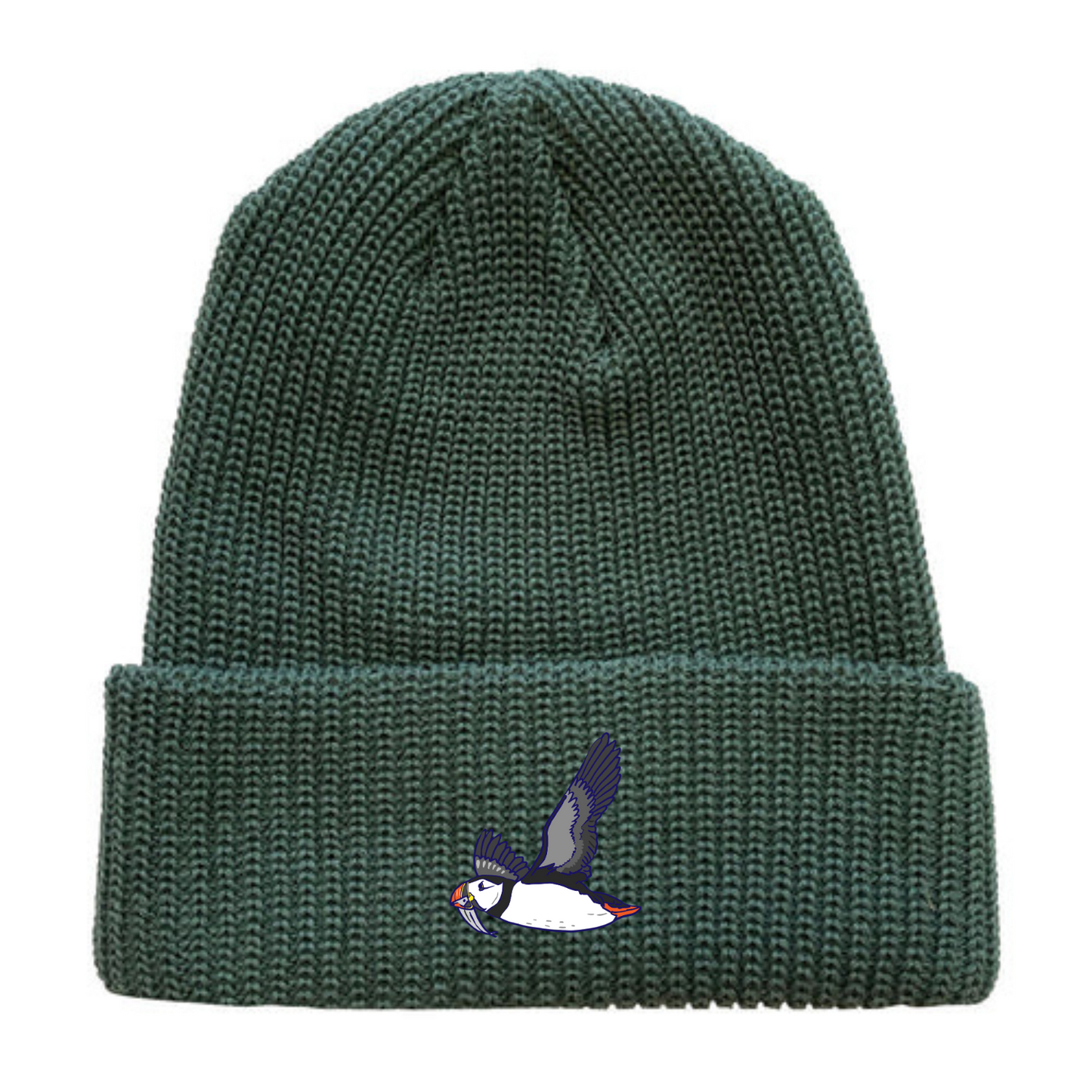 Atlantic Puffin Embroidered - Beanie