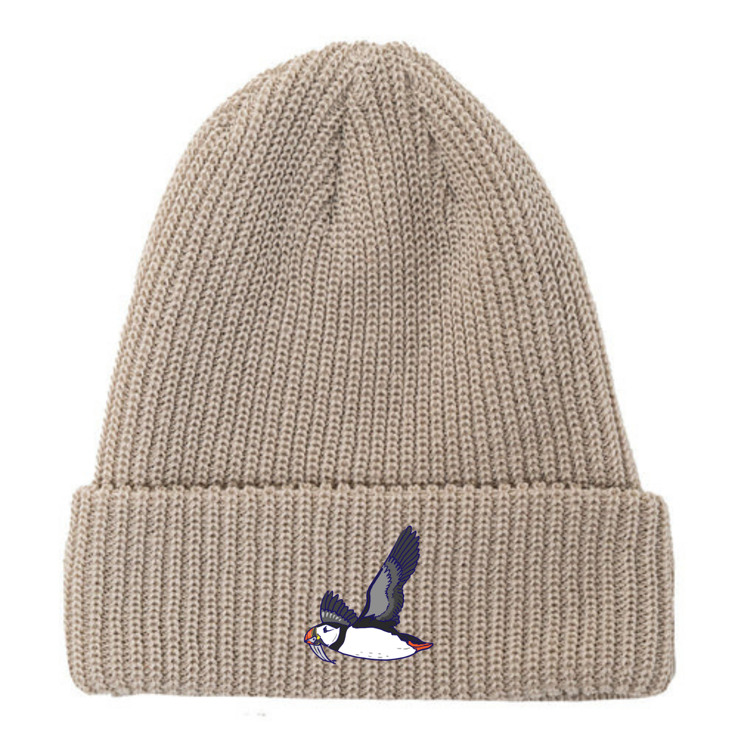 Atlantic Puffin Embroidered - Beanie