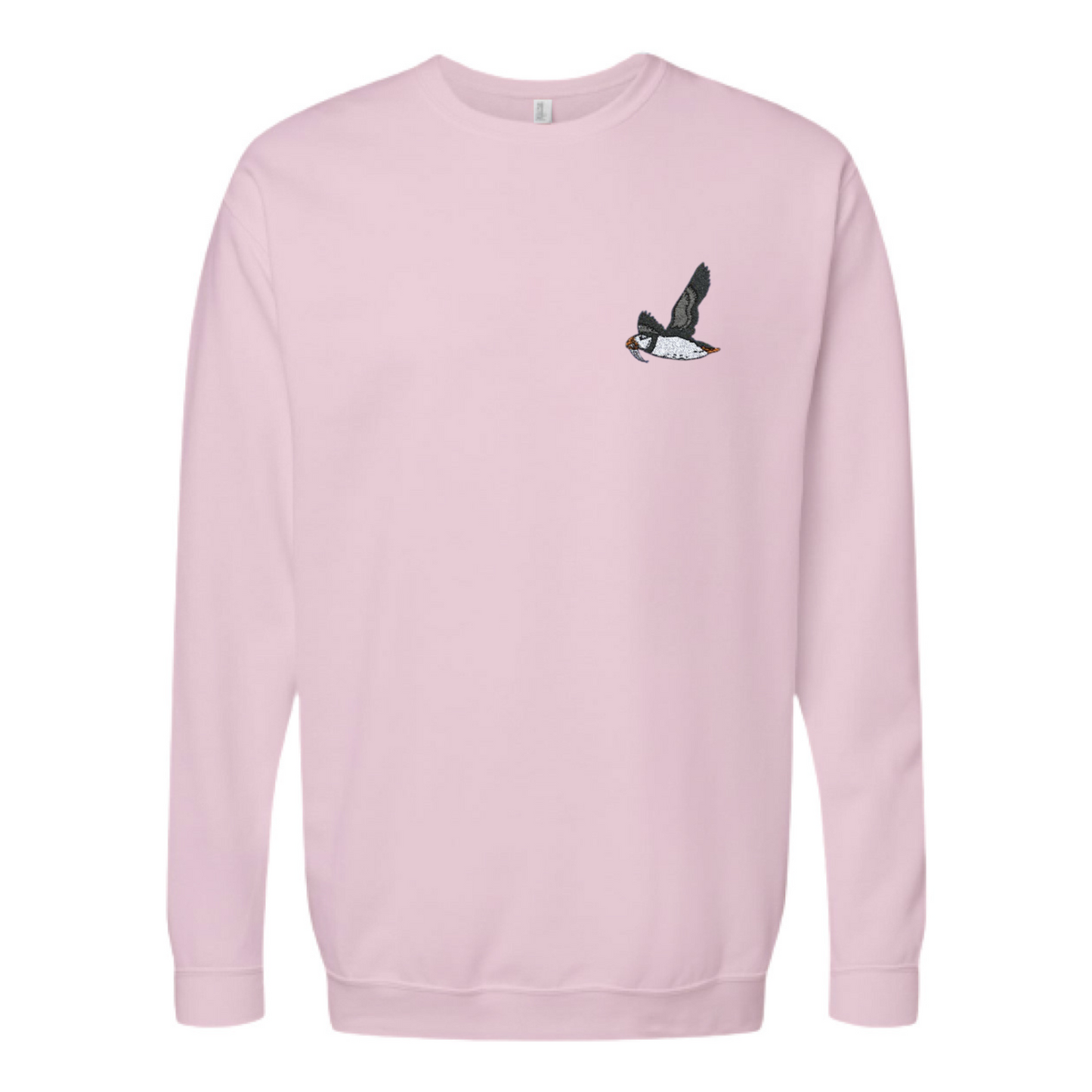 Atlantic Puffin Embroidered - Crewneck