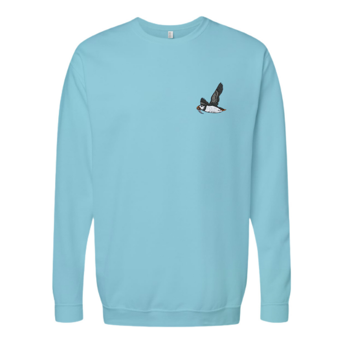 Atlantic Puffin Embroidered - Crewneck