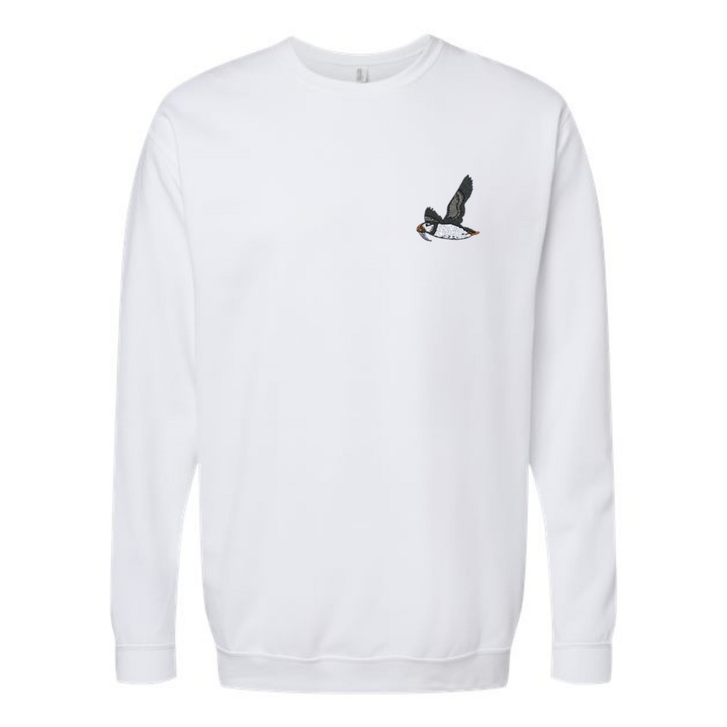 Atlantic Puffin Embroidered - Crewneck