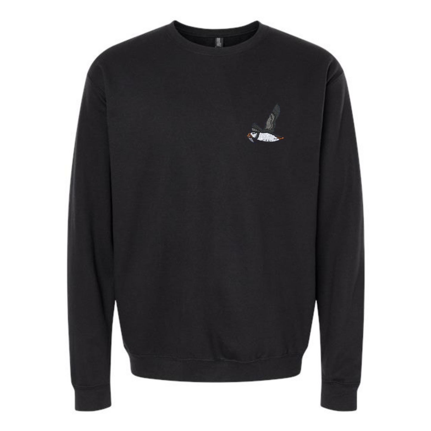 Atlantic Puffin Embroidered - Crewneck