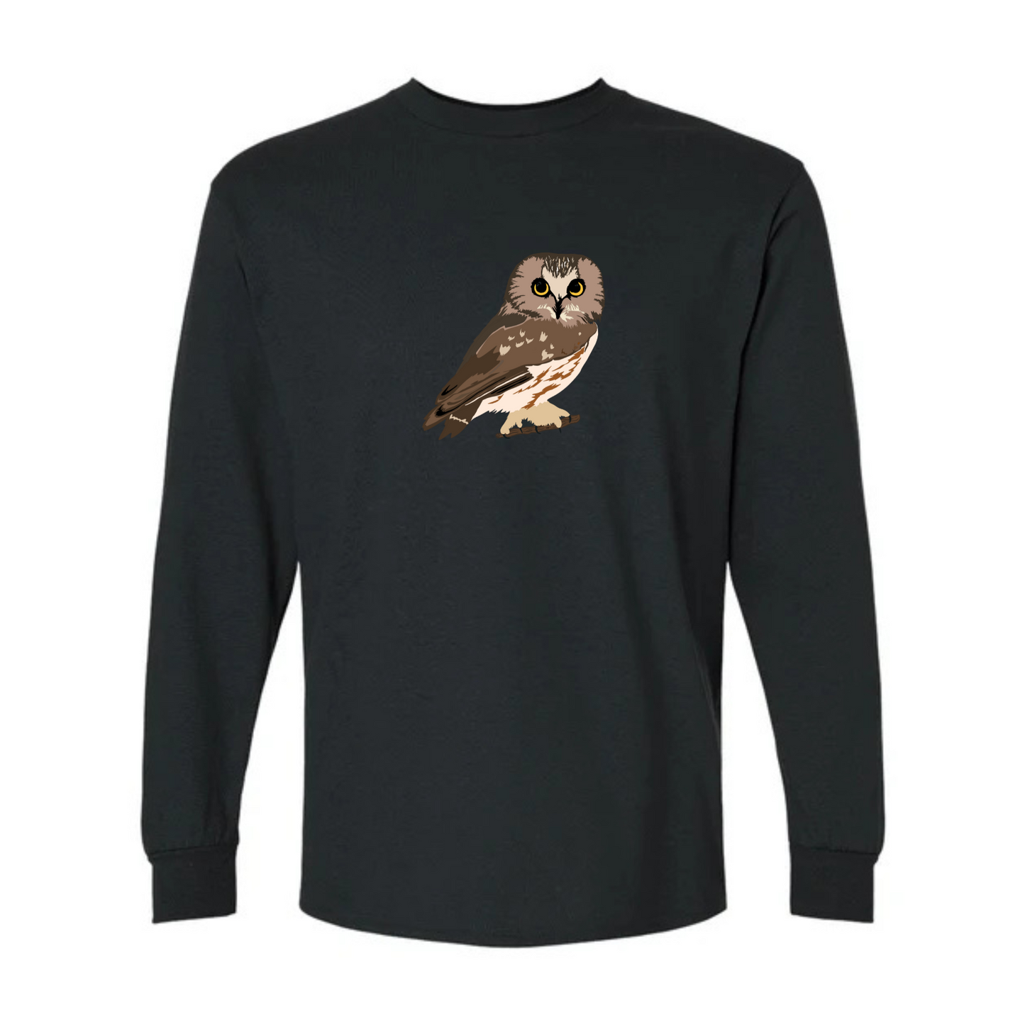 Northen Saw-Wet-Owl - Long Sleeve