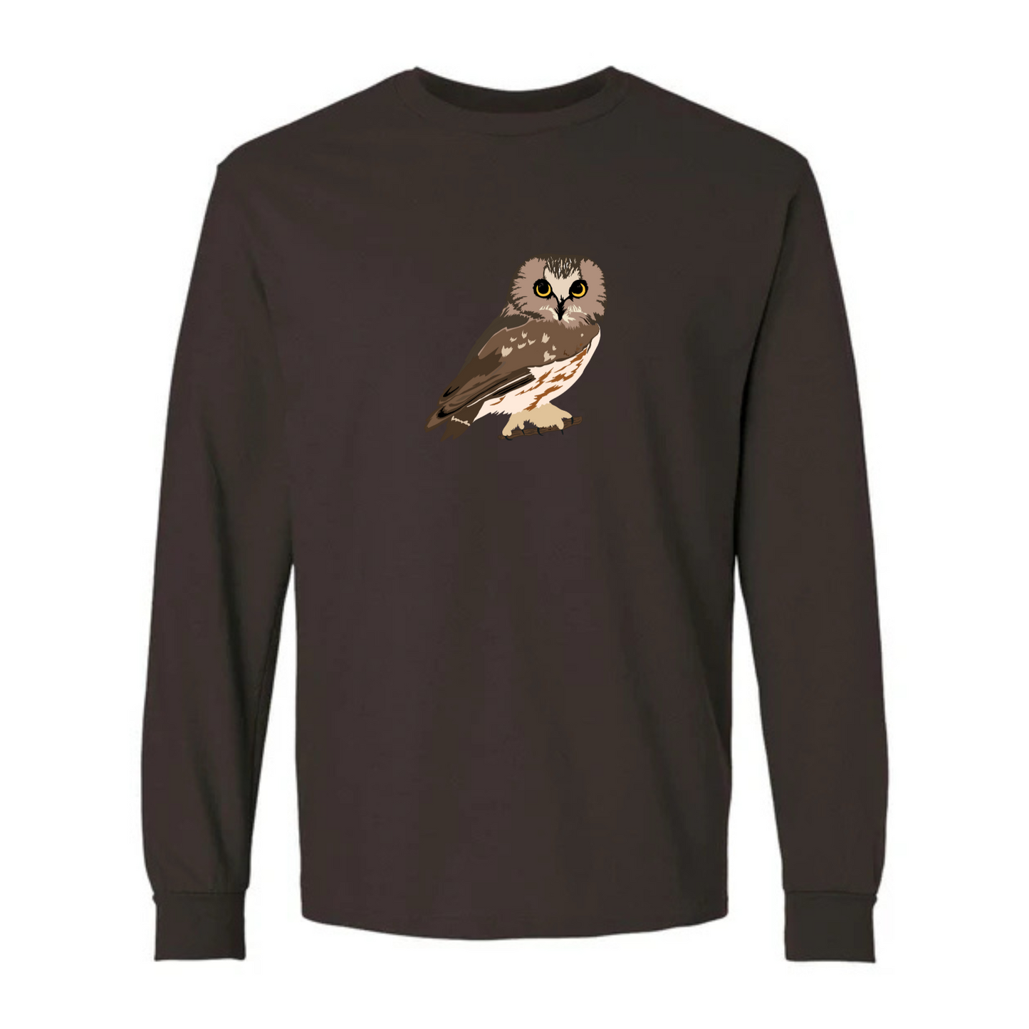 Northen Saw-Wet-Owl - Long Sleeve